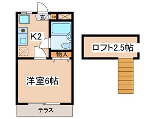 レジデンス拾弐番館の物件間取画像